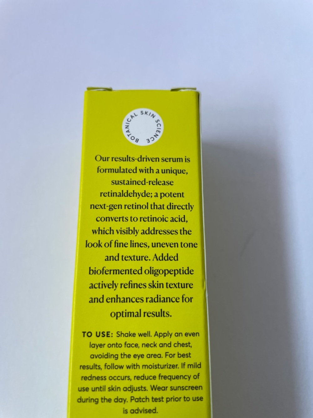 NIB NATURIUM Retinaldehyde Cream Serum 0.05%. - Picture 6 of 8